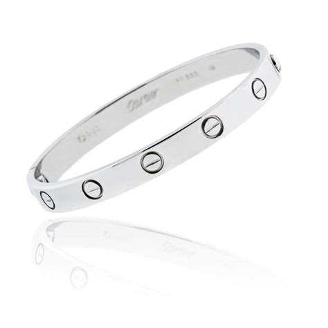 cartier bracelet silver|Cartier bracelet silver price.